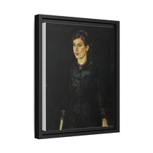 Inger in Black (1884) by Edvard Munch - NOMADEN ART GALLERY
