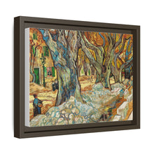 The Large Plane Trees (Road Menders at Saint-Rémy) (1889) by Vincent Van Gogh. Original from The Cleveland Museum of Art. - NOMADEN ART GALLERY