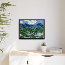 Vincent van Gogh's Olive Trees with the Alpilles in the Background (1889) - NOMADEN ART GALLERY
