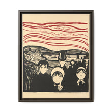 Edvard Munch's Anxiety (Angst) (1896) - NOMADEN ART GALLERY