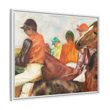 The Jockeys (ca. 1882) by Edgar Degas