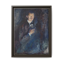 Edvard Munch's Self-Portrait with Cigarette (1895) - NOMADEN ART GALLERY