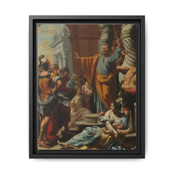 The Predication of Saint Peter by Charles Poerson - NOMADEN ART GALLERY
