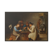 The Card Players (1646) by David Teniers II - NOMADEN ART GALLERY