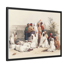 In the slave market at Cairo illustration by David Roberts (1796–1864) - NOMADEN ART GALLERY