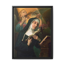 Female Saint Holding Crucifix with Crown of Thorns - NOMADEN ART GALLERY