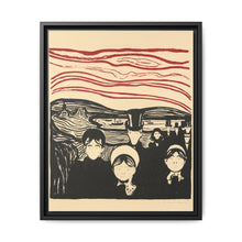 Edvard Munch's Anxiety (Angst) (1896) - NOMADEN ART GALLERY