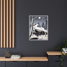 Moonlight on Snow (1936) print in high resolution by Hiroaki Takahashi