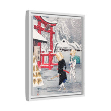 Impresión en alta resolución de Okabe en la nieve (ca. 1925-1926) de Hiroaki Takahashi 