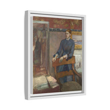 Hélène Rouart in her Father's Study (1886) by Edgar Degas