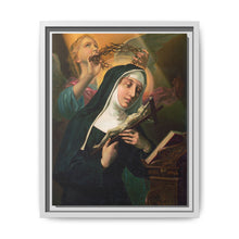 Female Saint Holding Crucifix with Crown of Thorns - NOMADEN ART GALLERY