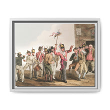 Illustration of thirty-third regiment from The Costume of Yorkshire (1814) by George Walker - NOMADEN ART GALLERY