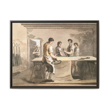 Illustration of the cloth dresser from The Costume of Yorkshire (1814) by George Walker - NOMADEN ART GALLERY