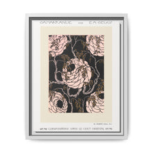 Flower pattern Art Deco stencil print in oriental style. Original from our own 1914 edition of Samarkande - NOMADEN ART GALLERY