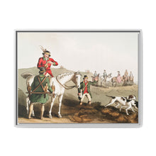 Illustration of hawking from The Costume of Yorkshire (1814) by George Walker - NOMADEN ART GALLERY