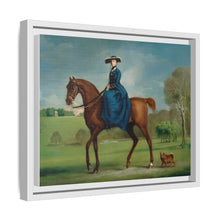 The Countess of Coningsby in the Costume of the Charlton Hunt (1760) by George Stubbs