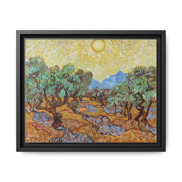 Vincent van Gogh's Olive Trees (1889) famous landscape painting from the Minneapolis Institute of Art. - NOMADEN ART GALLERY