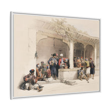 The coffee shop illustration by David Roberts (1796–1864)