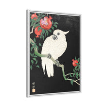 Cacatúa y granada de Ohara Koson (1877–1945) 