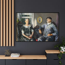 Mr. and Mrs. Phillip Wase (1924) by George Wesley Bellows.