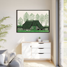 Farmhouse with thatched roof (1919) by Julie de Graag