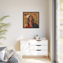 Indian chief portrait illustration