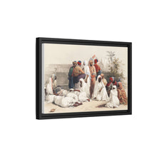 In the slave market at Cairo illustration by David Roberts (1796–1864)