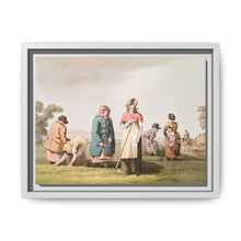 Illustration of riding the stang from The Costume of Yorkshire (1814) by George Walker - NOMADEN ART GALLERY