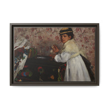 Edgar Degas's Portrait of Mlle Hortense Valpinçon (c. 1871) - NOMADEN ART GALLERY
