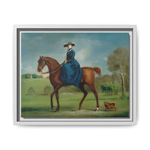 The Countess of Coningsby in the Costume of the Charlton Hunt (1760) by George Stubbs - NOMADEN ART GALLERY
