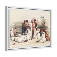 In the slave market at Cairo illustration by David Roberts (1796–1864)