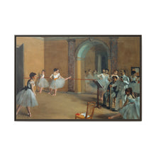 Edgar Degas's The Dance Foyer at the Opera on the rue Le Peletier (1872) - NOMADEN ART GALLERY