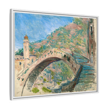Claude Monet's Bridge at Dolceacqua (1884) - NOMADEN ART GALLERY