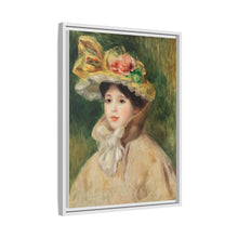 Mujer con Capeline (Femme à la capeline) (principios de la década de 1890) de Pierre-Auguste Renoir
