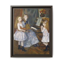 The Daughters of Catulle Mendès, Huguette (1871–1964), Claudine (1876–1937), and Helyonne (1879–1955) (1888) by Pierre-Auguste Renoir - NOMADEN ART GALLERY