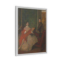 Edmondo and Thérèse Morbilli (ca. 1865) by Edgar Degas