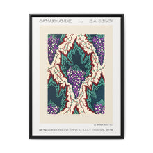 Grape pattern Art Nouveau pochoir print in oriental style. Original from our own 1914 edition of Samarkande - NOMADEN ART GALLERY