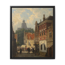 Dutch Street Scene (c. 1850–55) by Cornelis Springer - NOMADEN ART GALLERY