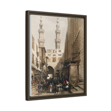 Minarets and grand entrance of the Metwaleys at Cairo illustration by David Roberts (1796–1864)
