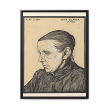 Portret van Dina Klaver (1916) by Julie de Graag - NOMADEN ART GALLERY