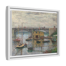 Claude Monet's Bridge at Argenteuil on a Gray Day (1876) - NOMADEN ART GALLERY
