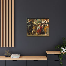 Henri IV Conferring the Regency upon Marie de' Medici (after Rubens) by Eugène Delacroix
