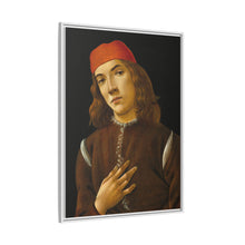 Sandro Botticelli's Portrait of a Youth (c. 1482-1485) - NOMADEN ART GALLERY