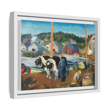 Ox Team, Wharf at Matinicus (1916)