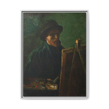 Vincent van Gogh's Self-Portrait with Dark Felt Hat at the Easel (1886) - NOMADEN ART GALLERY