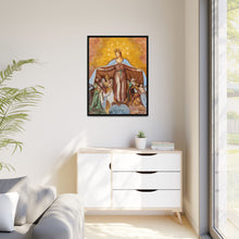 Fresco of Virgin-of-Mercy on the northern wall of the subsidiary church Saint Anna in Saager