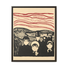 Edvard Munch's Anxiety (Angst) (1896) - NOMADEN ART GALLERY