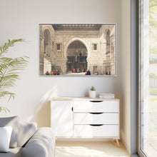 Interior of the mosque of the Sultan the Ghoree illustration by David Roberts (1796–1864)