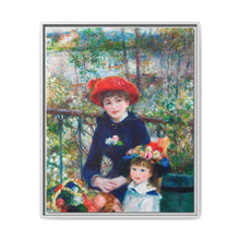 Two Sisters (On the Terrace) (1881) by Pierre-Auguste Renoir - NOMADEN ART GALLERY