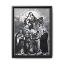 The Virgin and Child with Saint Geminianus of Modena, Saint Peter, Saint Paul and Saint Antony of Padua. Lithograph by F. Hanfstaengl after B. Ramenghi, il Bagnacavallo. - NOMADEN ART GALLERY